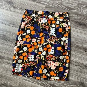 JCrew vibrant pencil skirt